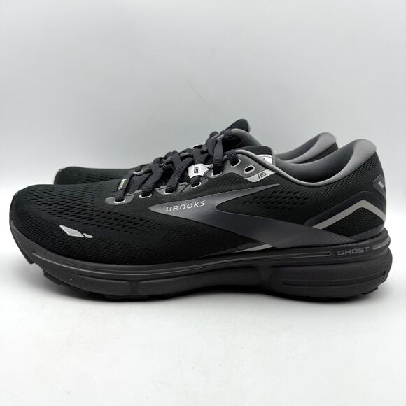 Brooks Womens Ghost 15 GTX Running Sneaker US 12 M EU 44.5 Black WP Athletic NIB - Picture 8 of 13